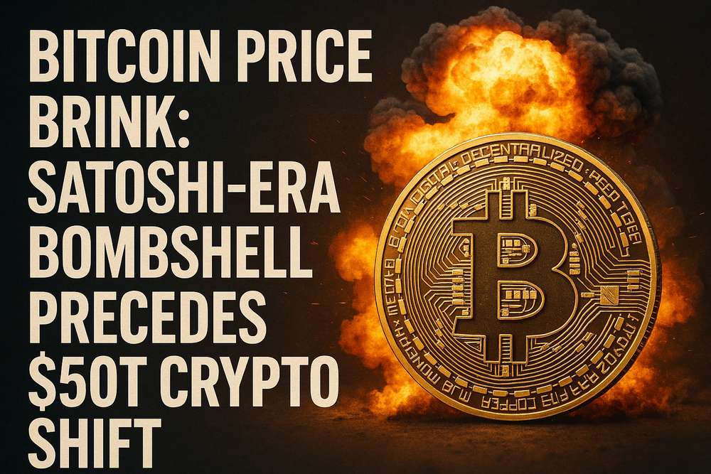 Bitcoin Price Brink: Satoshi-Era Bombshell Precedes $50T Crypto Shift
