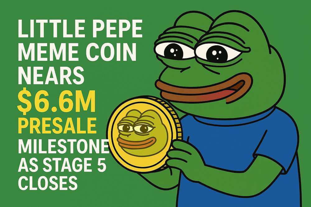 Little Pepe Meme Coin Nears $6.6M Presale Milestone as Stage 5 Closes