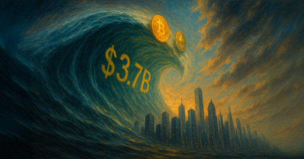 Bitcoin ETFs propel crypto inflows to new heights above $3.7B