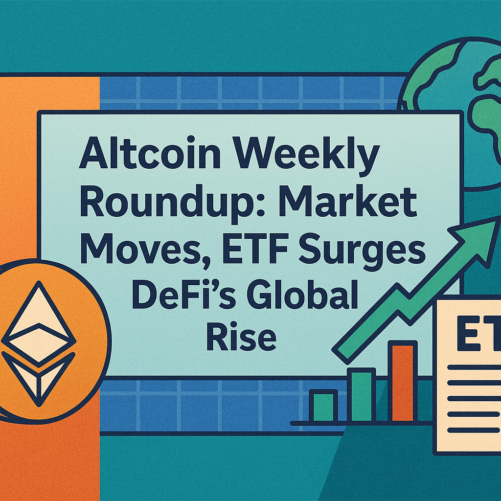 Market Moves, ETF Surges & DeFi’s Global Rise
