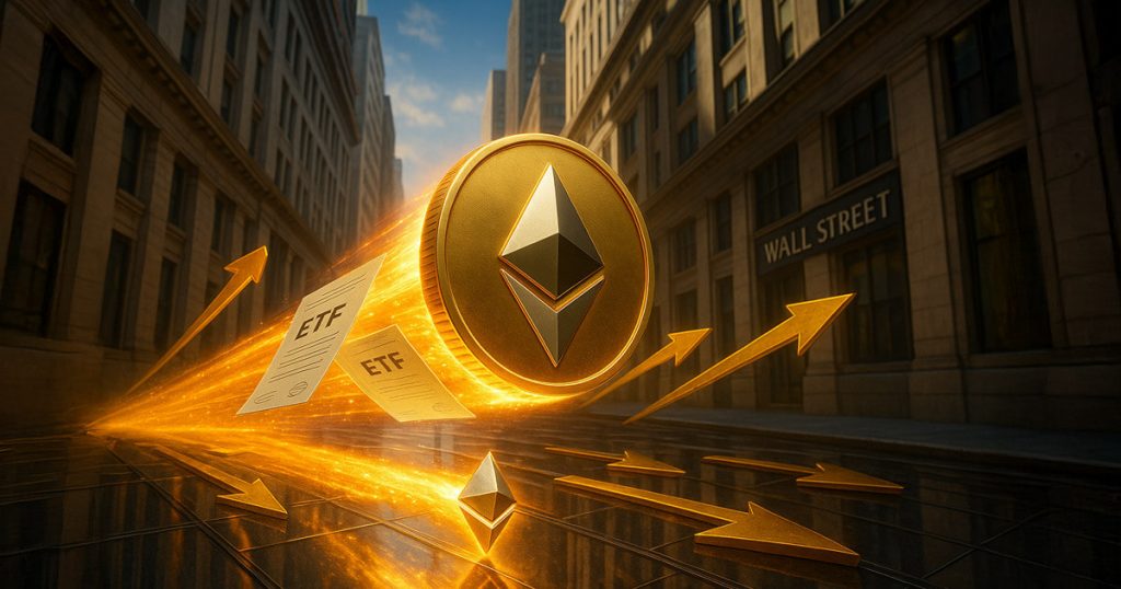Ethereum ETF inflows cross $2.3B in a week as demand intensifies