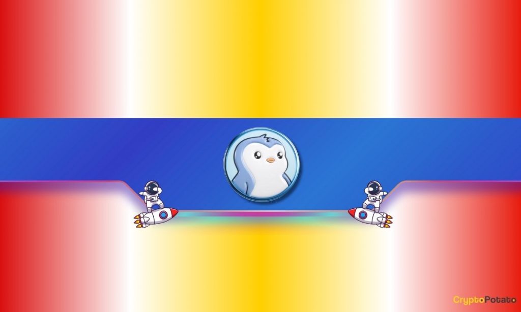 Viral Meme Coin PENGU Charts 99% Weekly Climb, ETF Filing Under Consideration