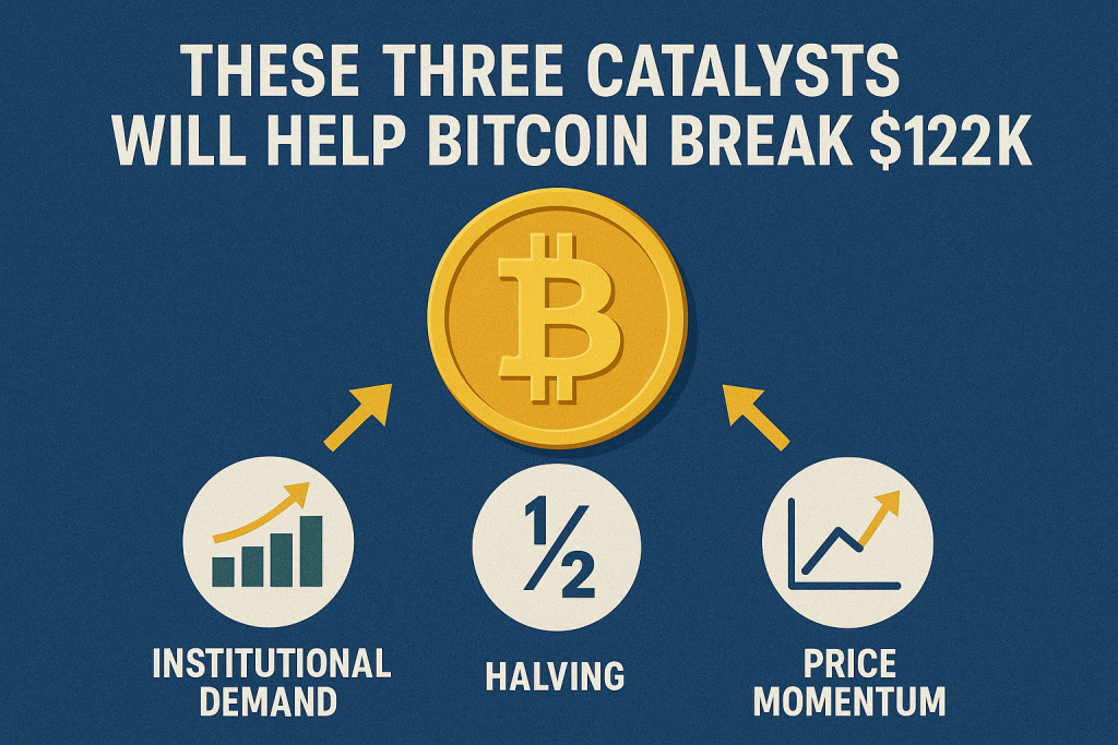 These Three Catalysts Will Help Bitcoin Break $122K
