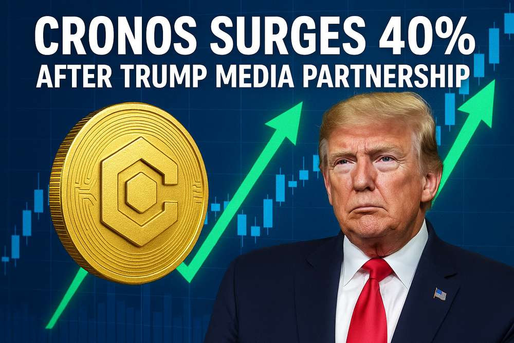 Cronos Surges 40% After Trump Media Partnership