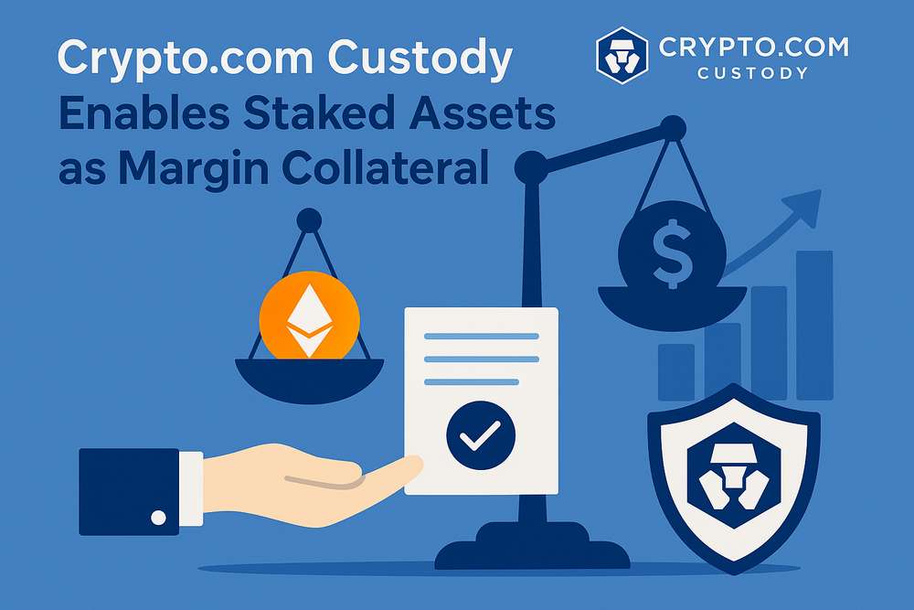 Crypto.com Custody Enables Staked Assets as Margin Collateral