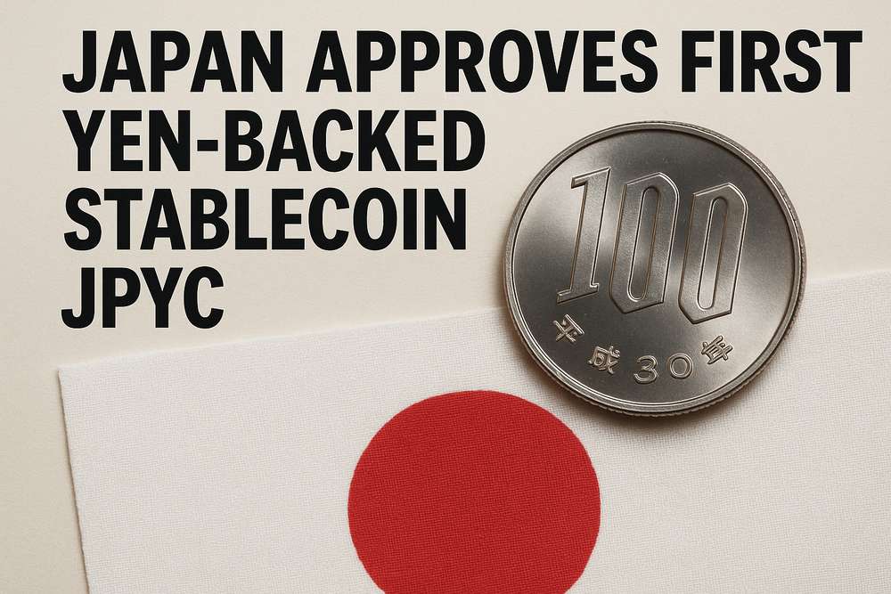 Japan Approves First Yen-Backed Stablecoin JPYC