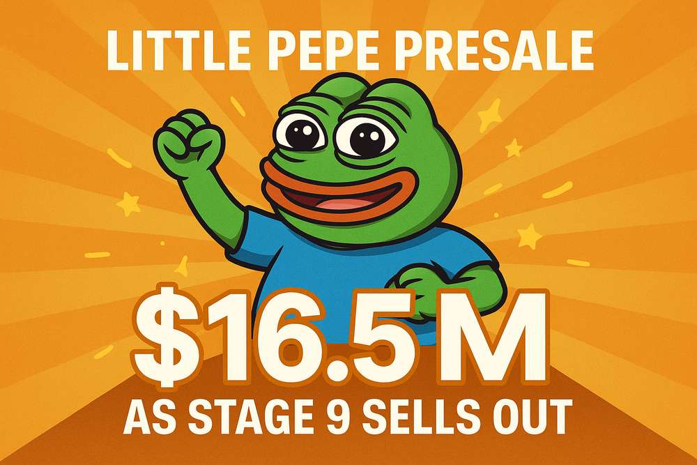 Little Pepe Presale Hits $16.5M as Stage 9 Sells Out