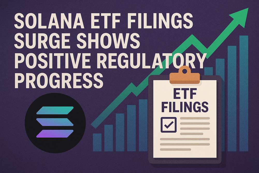 Solana ETF Filings Surge Shows Positive Regulatory Progress