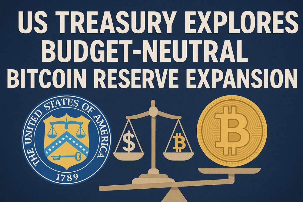 US Treasury Explores Budget-Neutral Bitcoin Reserve Expansion