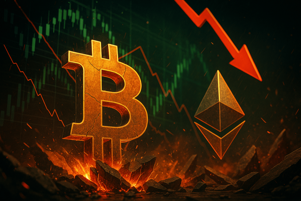 $500M Liquidations Rock Ethereum and Bitcoin: Is the Crash Fueling Whale Accumulation?