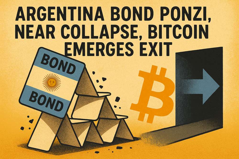 Argentina Bond Ponzi Near Collapse, Bitcoin Emerges Exit