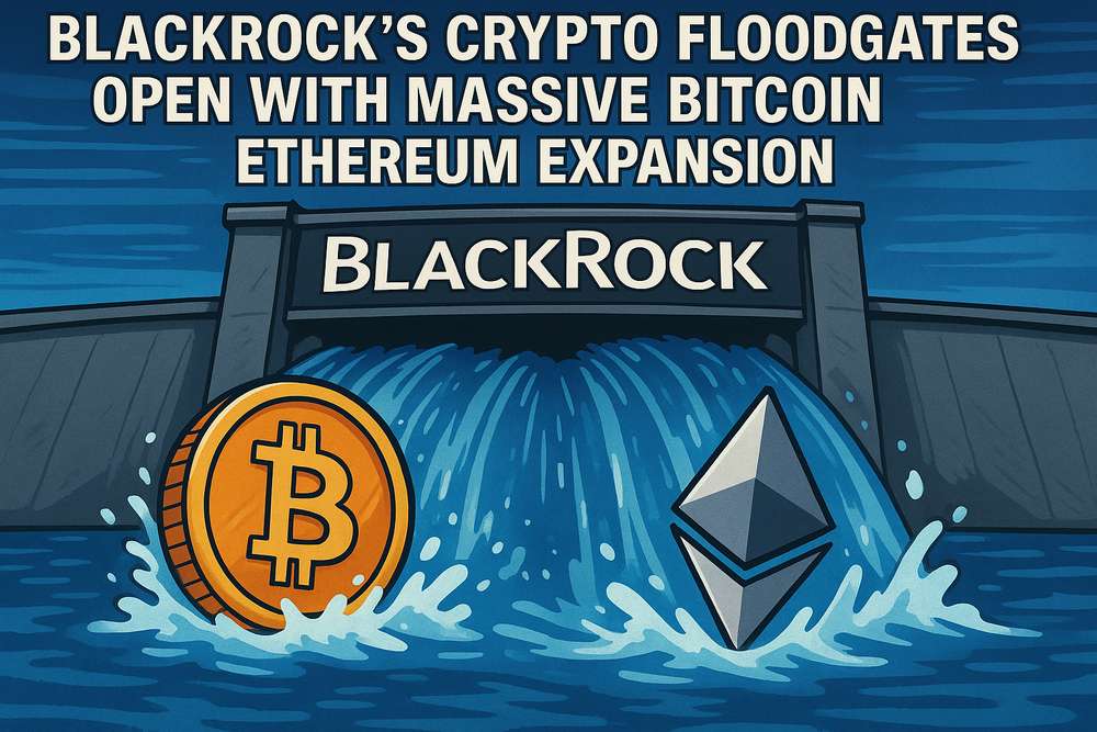 BlackRock’s Crypto Floodgates Open With Massive Bitcoin Ethereum Expansion