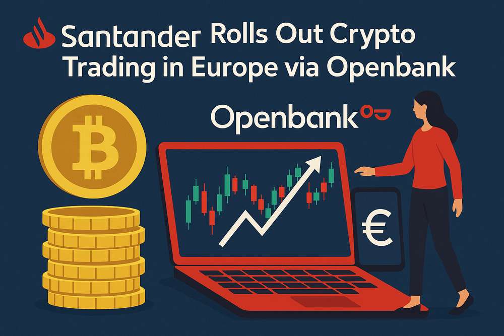 Santander Rolls Out Crypto Trading in Europe via Openbank