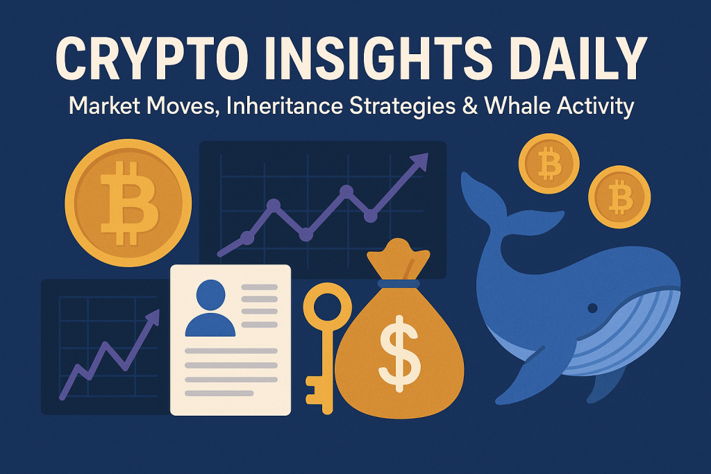 Market Moves, Inheritance Strategies & Whale Activity