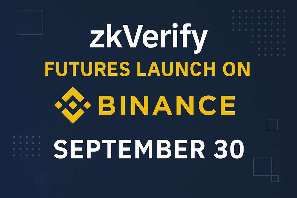 zkVerify Futures Launch on Binance September 30