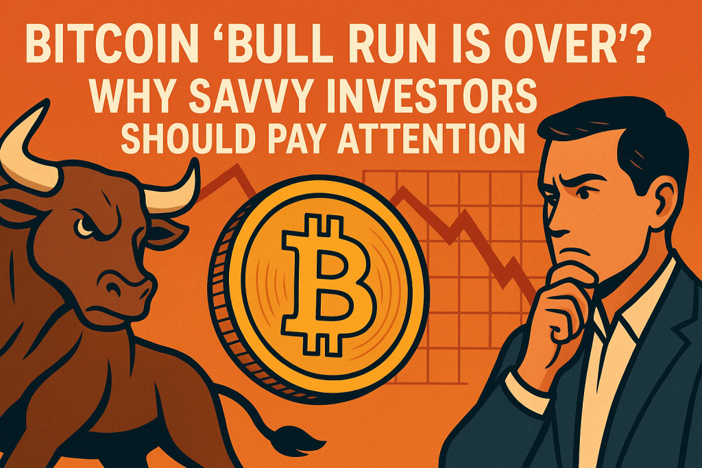 Bitcoin ‘Bull Run is Over’? Why Savvy Investors Should Pay Attention