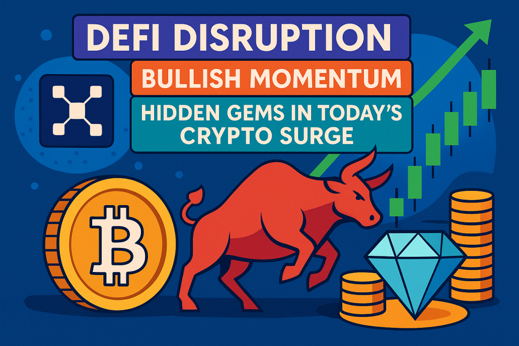 DeFi Disruption, Bullish Momentum & Hidden Gems in Today’s Crypto Surge