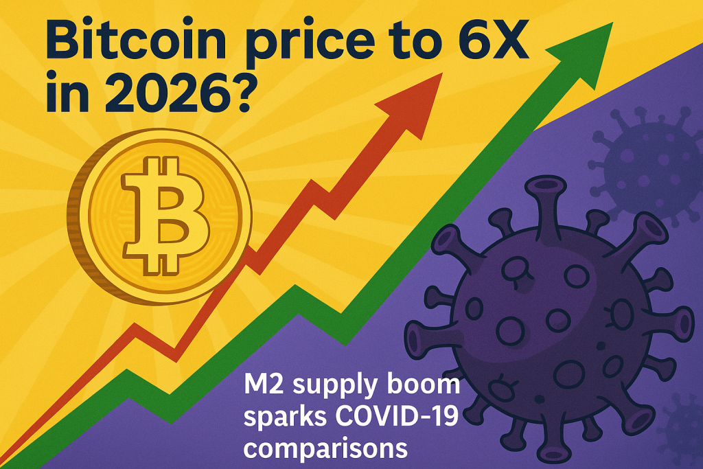 Bitcoin price to 6X in 2026? M2 supply boom sparks COVID-19 comparisons