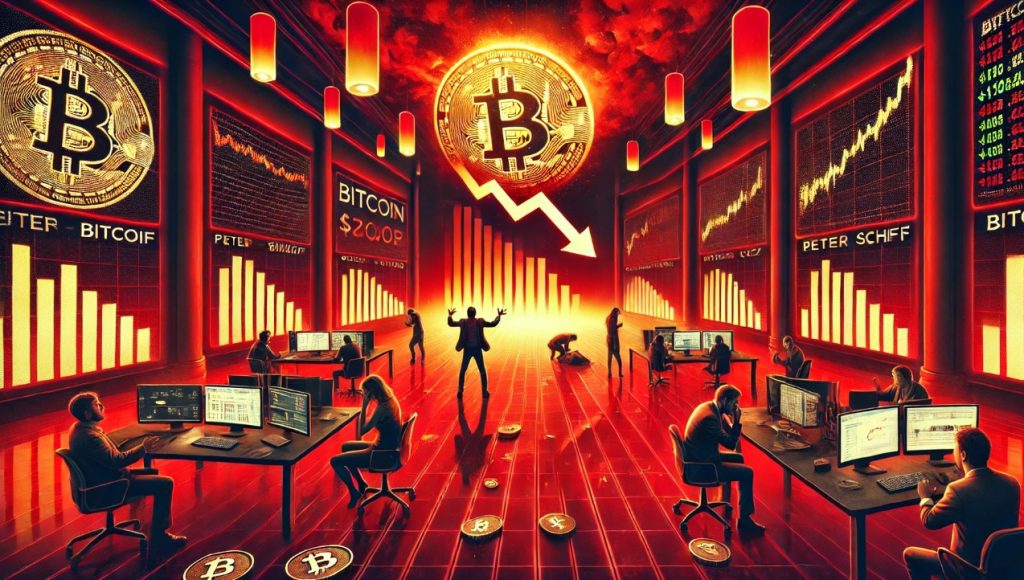 Bitcoin Price Slips Below $108,000: Peter Schiff Anticipates ‘Brutal’ Bear Market, CZ Responds