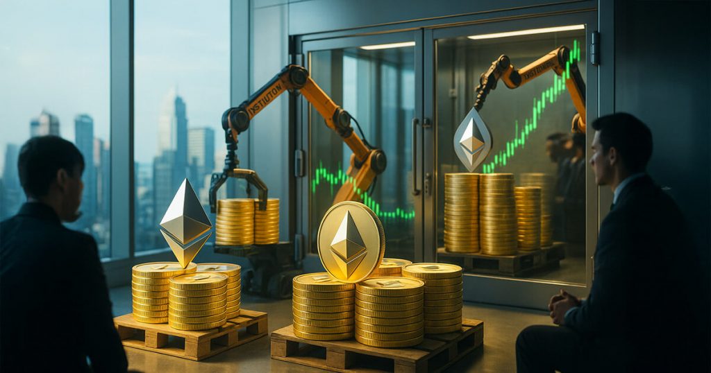 Bitmine acquires 128,718 ETH after the crash as institutions buy the dip