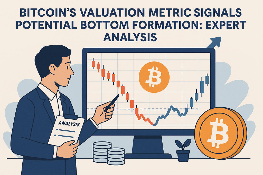 Bitcoin’s Valuation Metric Signals Potential Bottom Formation: Expert Analysis