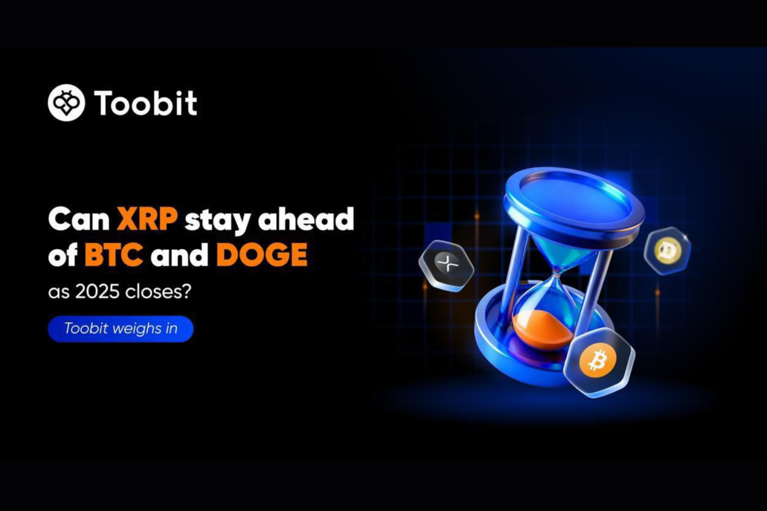 Can XRP stay ahead of BTC and DOGE as 2025 closes?