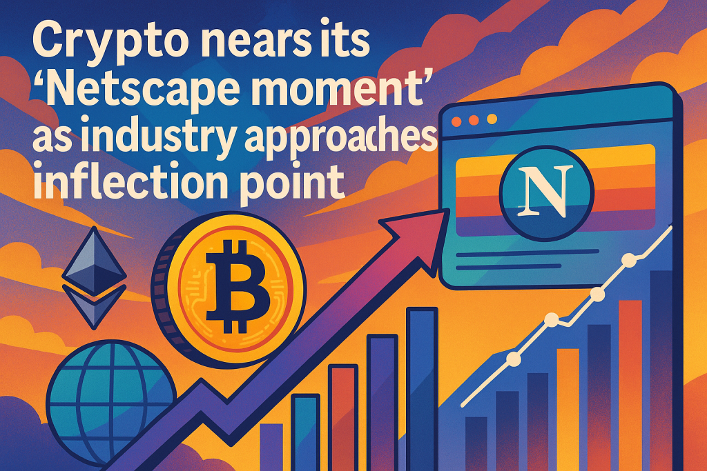 Crypto nears its ‘Netscape moment’ as industry approaches inflection point