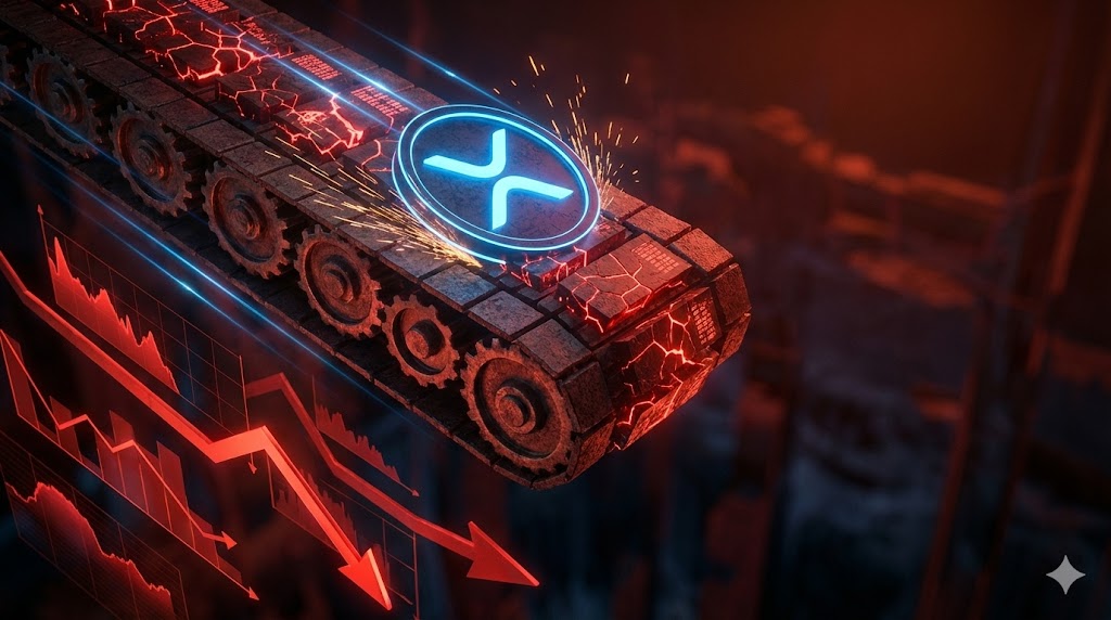 XRP Price Trims Upside, Slow Decline Signals Seller Dominance