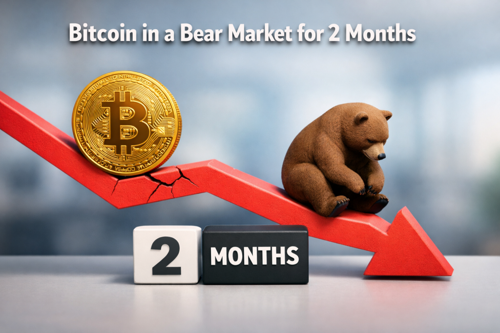 Metric suggests Bitcoin has been in a bear market for 2 months