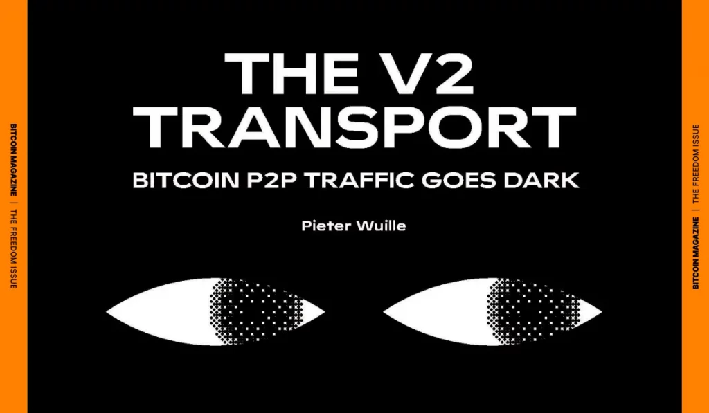 Bitcoin P2P Traffic Goes Dark