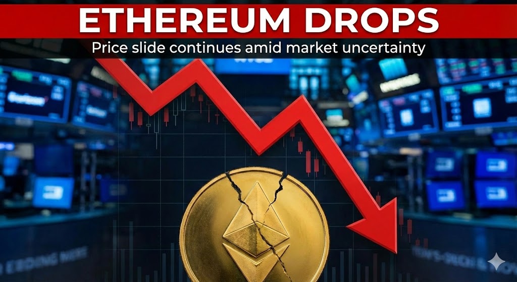Ethereum Price $2,000 Floor Gives Way As Selling Pressure Persists