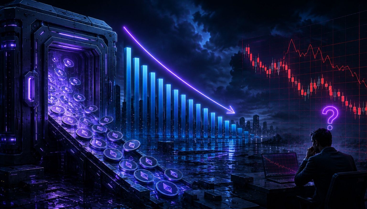 Ethereum Exchange Supply Keeps Falling – So Why Isn’t Price Rising?